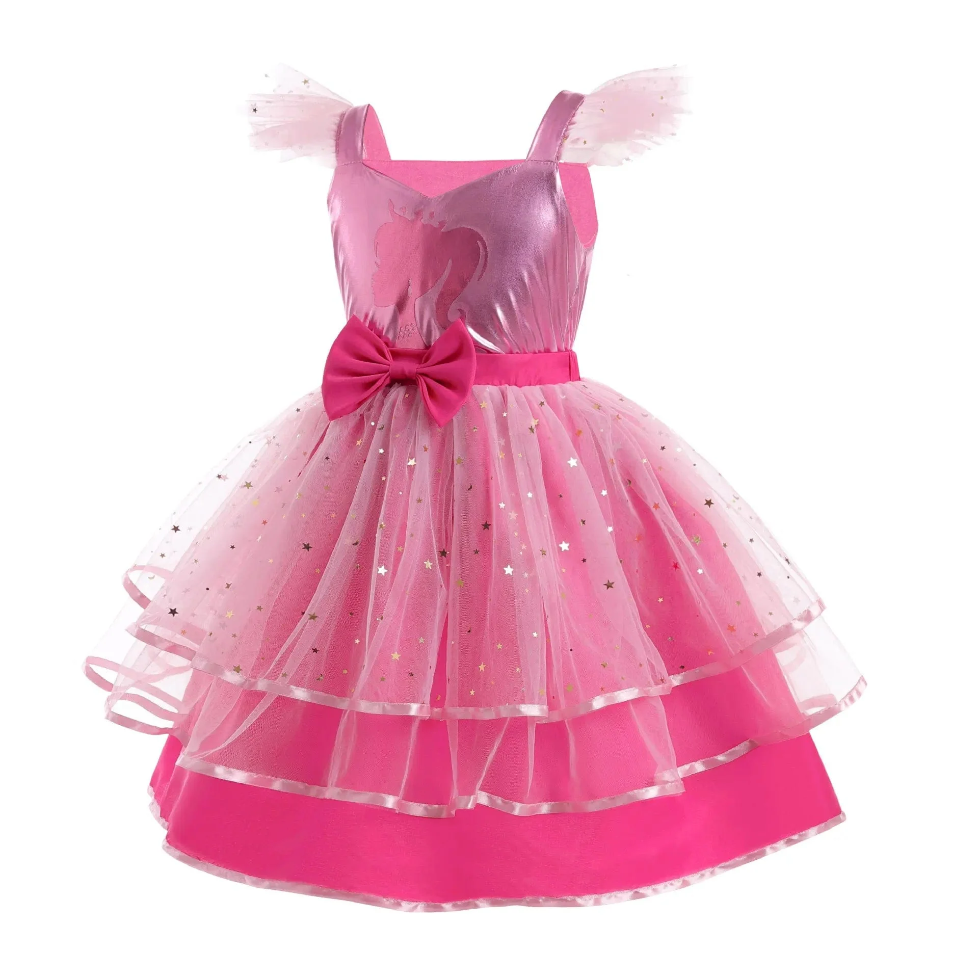 Barbie Inspired Princess Cosplay Dress Set - Image 4