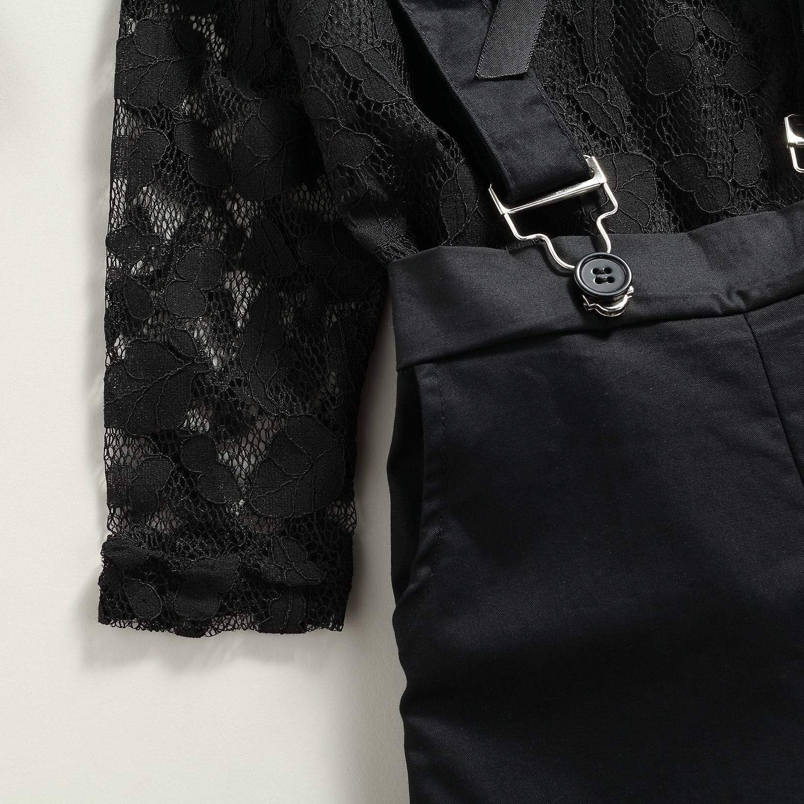 Black Lace Top Outfit - Image 5