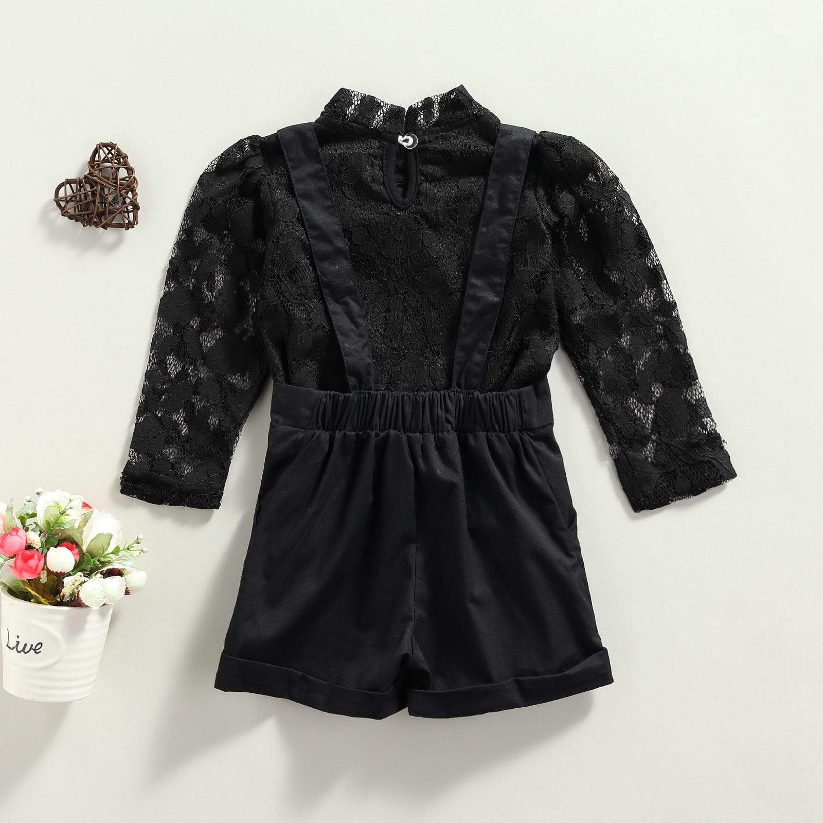 Black Lace Top Outfit - Image 7