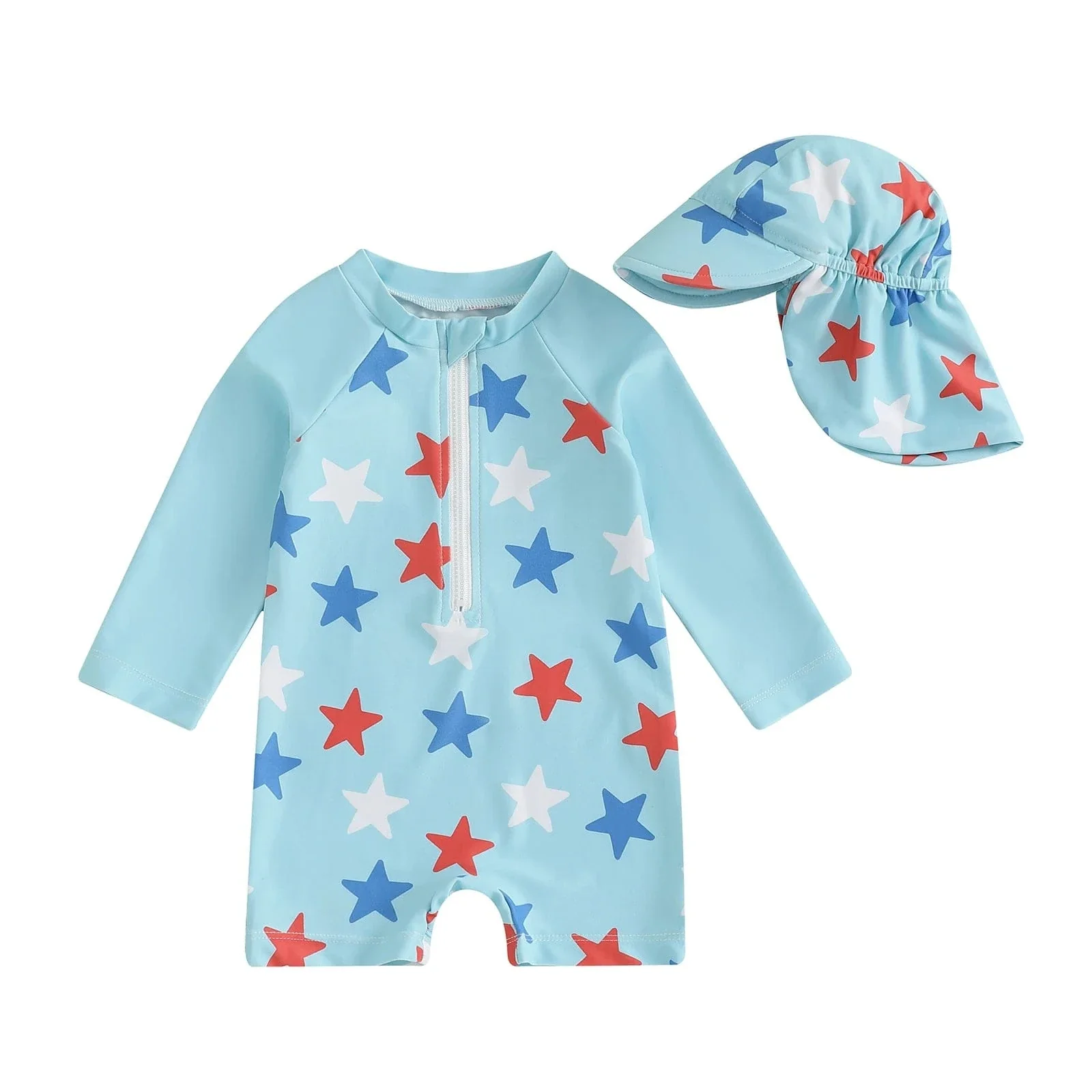 Boy Rash Guard Swimsuit - Image 9