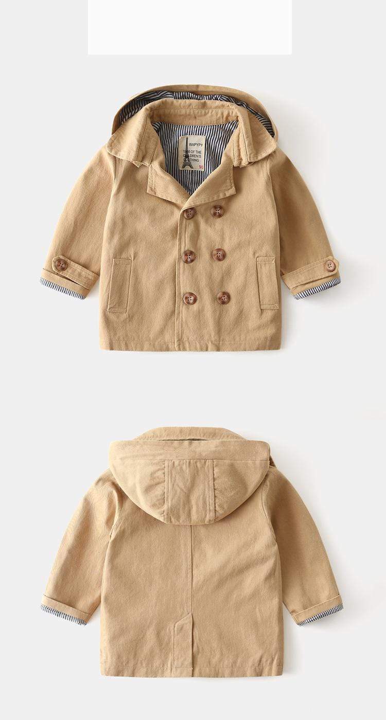 Boys Classic Trench Coat - Image 11