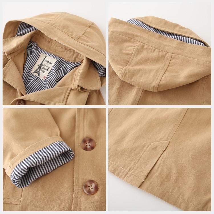 Boys Classic Trench Coat - Image 7