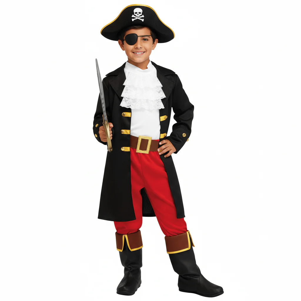 Boys' Pirate Costume Set - Image 6
