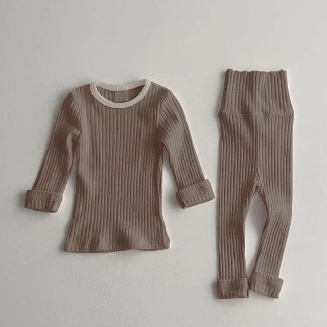 Candy Color Knit Top and Legging Set - Image 7