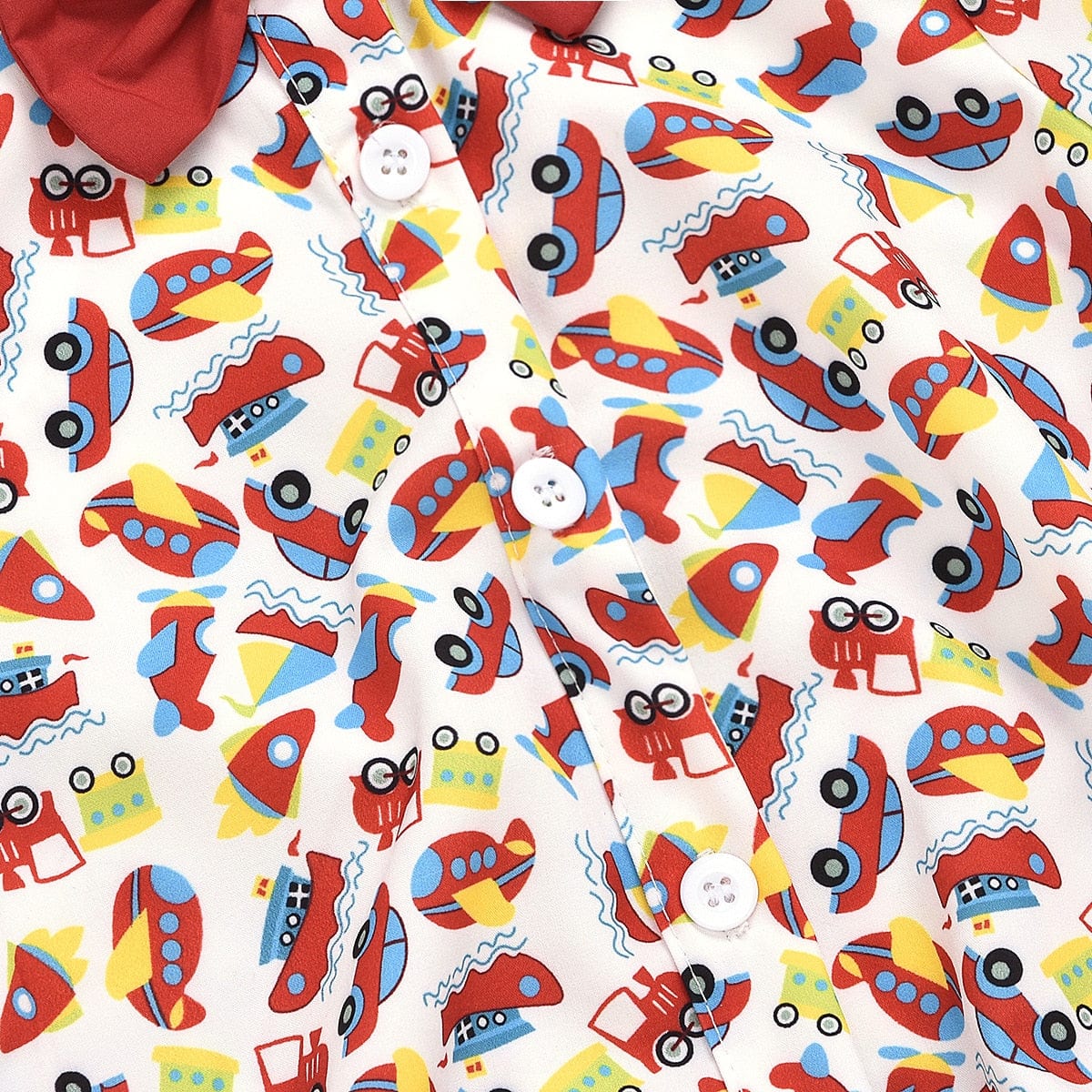 Car Print Baby Boy Outfit - Image 5