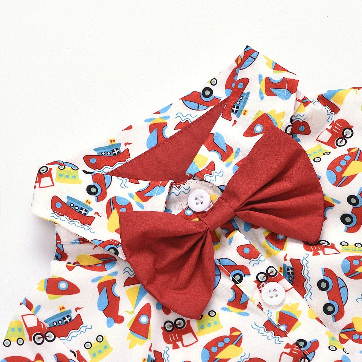 Car Print Baby Boy Outfit - Image 7