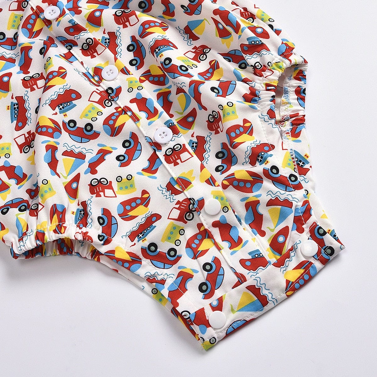 Car Print Baby Boy Outfit - Image 8