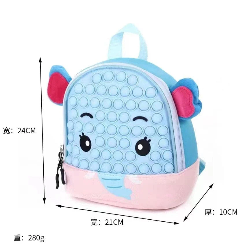 Cartoon Animal Pop It Backpack - Image 6