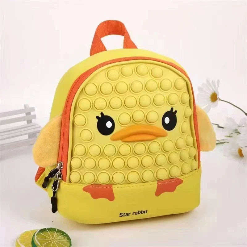 Cartoon Animal Pop It Backpack - Image 8