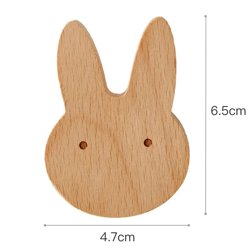 Cartoon Animal Wooden Hook - Image 15
