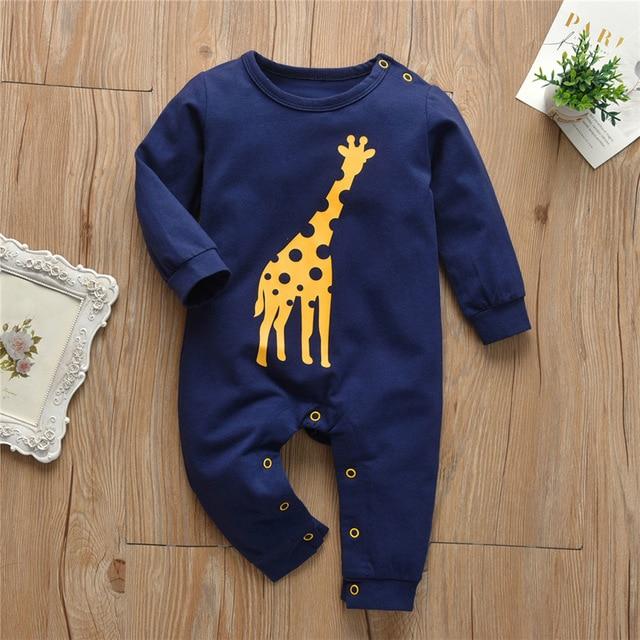 Cartoon Baby Print Romper - Image 3