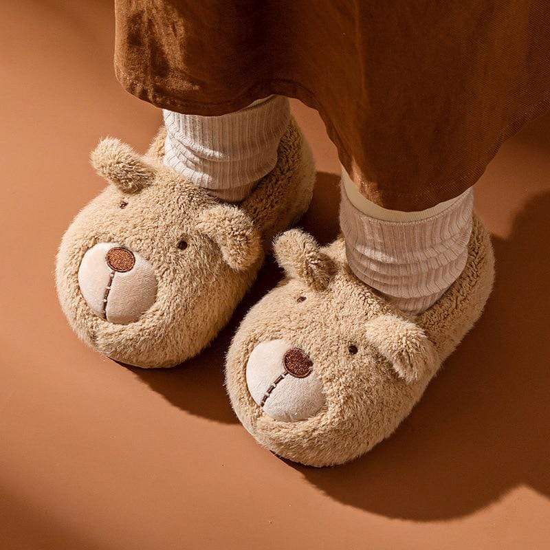 Cartoon Bear Kid Slippers - Image 2