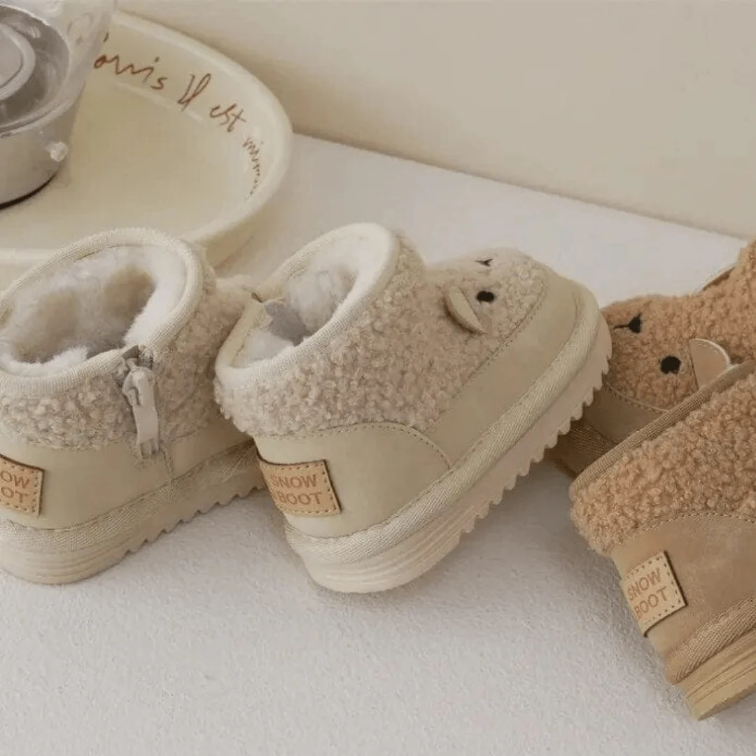 Cartoon Bear Kids Snow Boots - Image 6