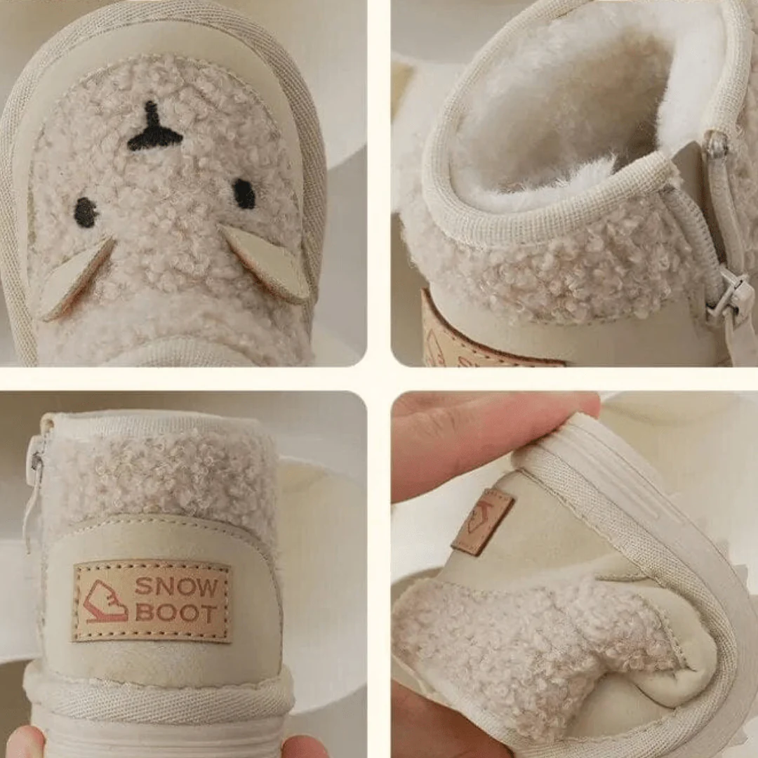 Cartoon Bear Kids Snow Boots - Image 7