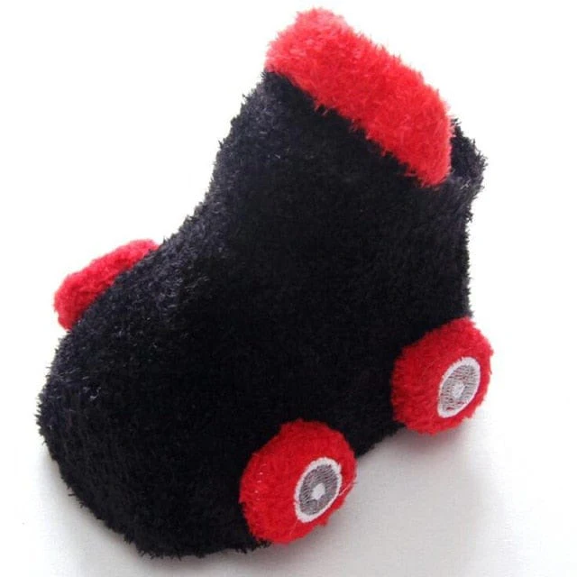 Cartoon Car Baby Socks - Image 2