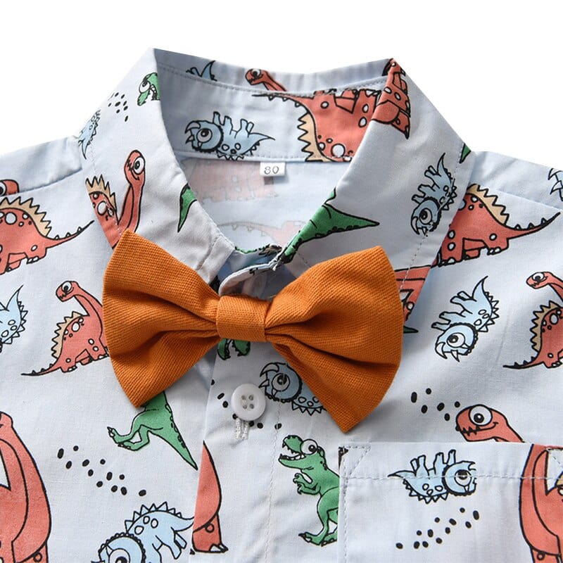 Cartoon Dinosaur Print Kids - Image 7