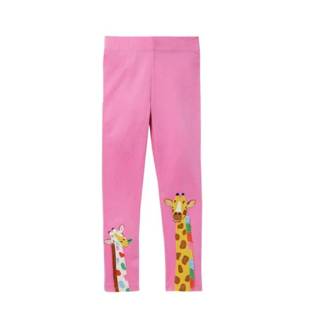 Cartoon Embroidery Legging - Image 6