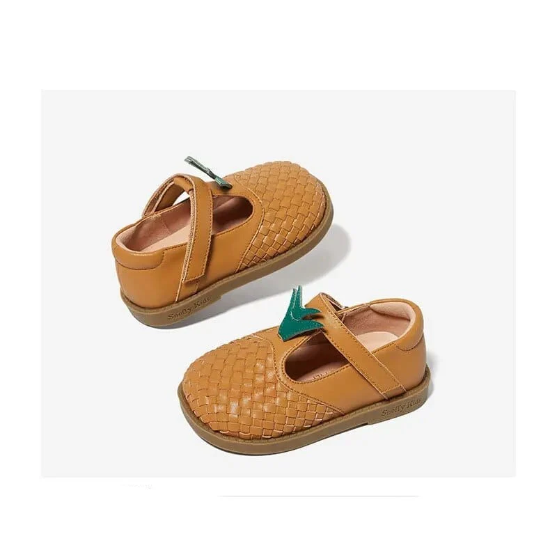 Cartoon Fruit Baby Toddler Leather Shoes - Image 3