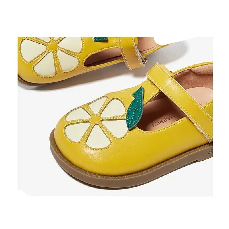 Cartoon Fruit Baby Toddler Leather Shoes - Image 4