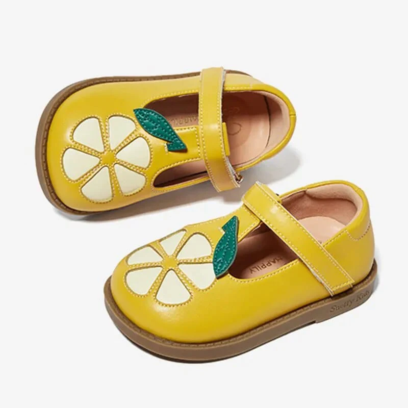 Cartoon Fruit Baby Toddler Leather Shoes - Image 7
