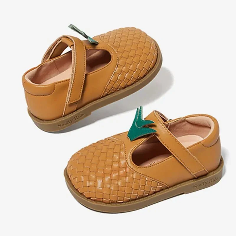 Cartoon Fruit Baby Toddler Leather Shoes - Image 8