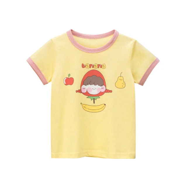 Cartoon Fruit Kids T-Shirt - Image 3
