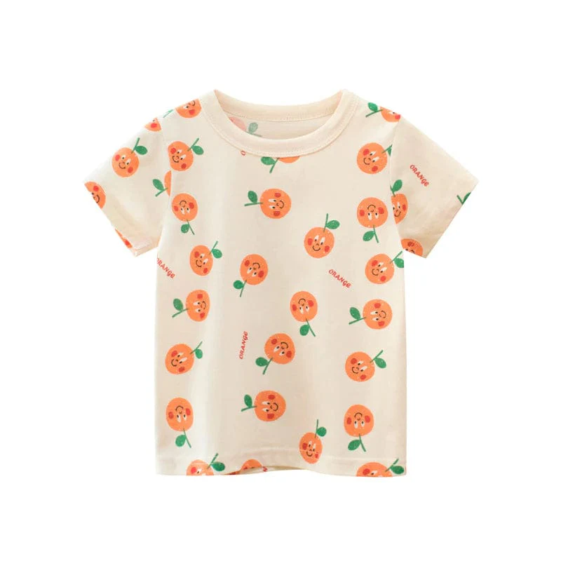 Cartoon Fruit Kids T-Shirt - Image 7