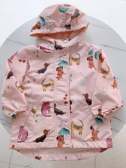 Cartoon Hooded Windbreaker Jacket - Image 6