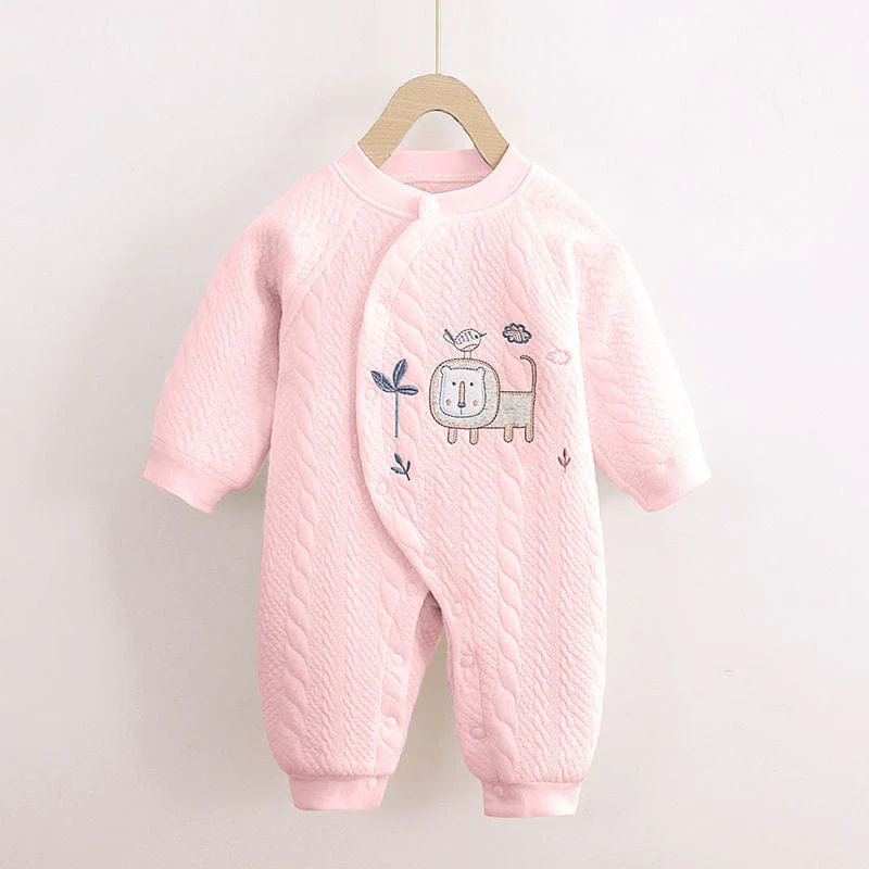 Cartoon Print Baby Growsuit - Image 5