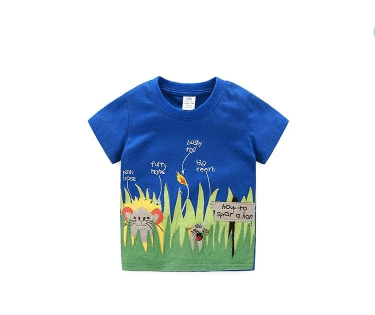 Cartoon Print Boys T Shirt - Image 14