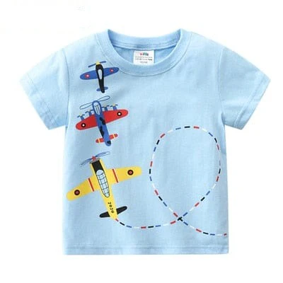 Cartoon Print Boys T Shirt - Image 16