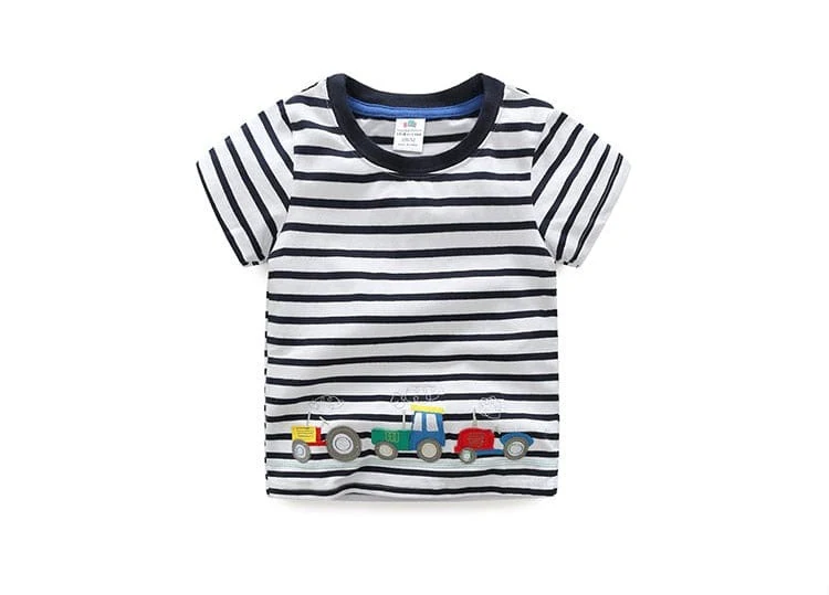Cartoon Print Boys T Shirt - Image 17