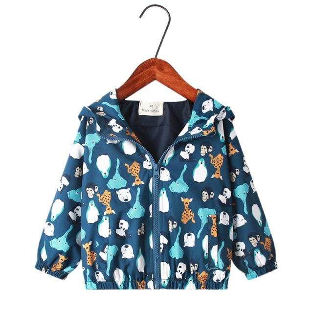 Cartoon Print Kids Hoodie - Image 5
