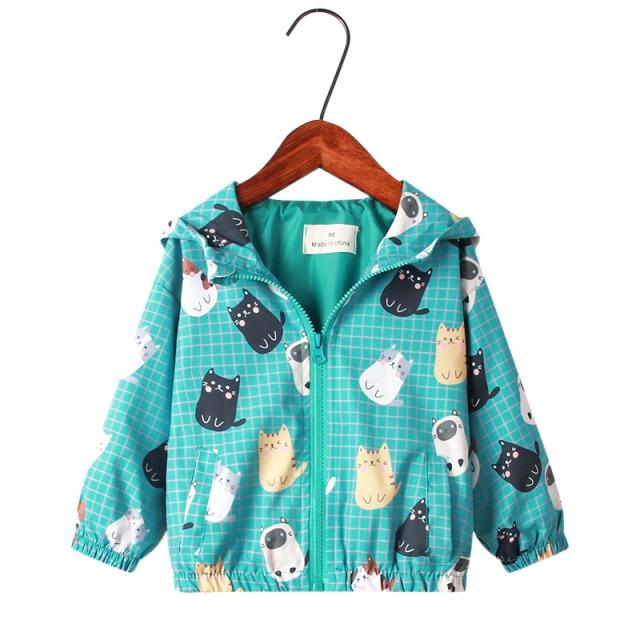 Cartoon Print Kids Hoodie - Image 6