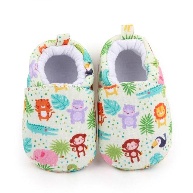 Cartoon Print Pre-walker Baby Shoes - Image 7