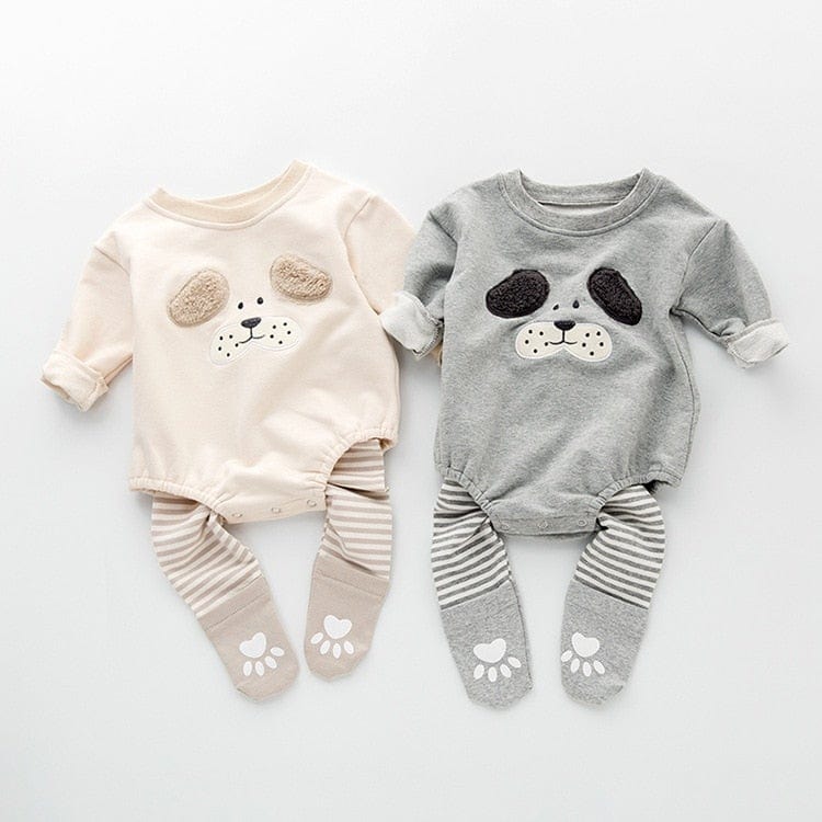 Cartoon Puppy Baby Romper - Image 2