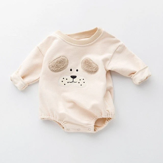 Cartoon Puppy Baby Romper - Image 3