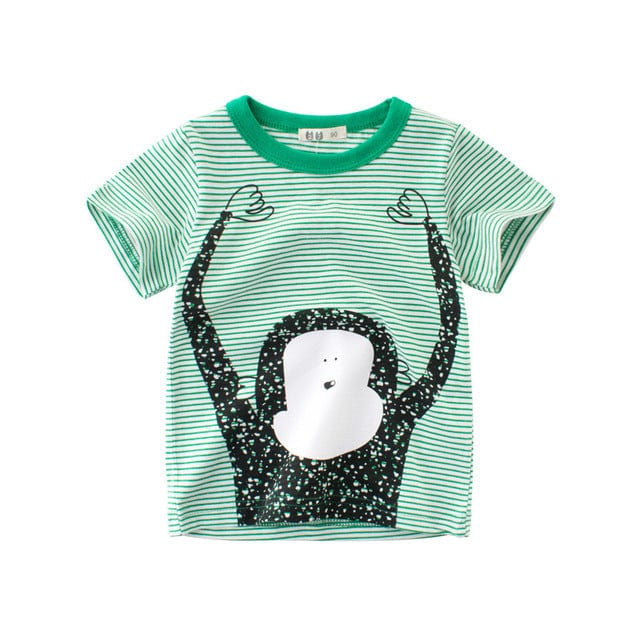 Cartoon Short Sleeve Kids T-Shirt - Image 12