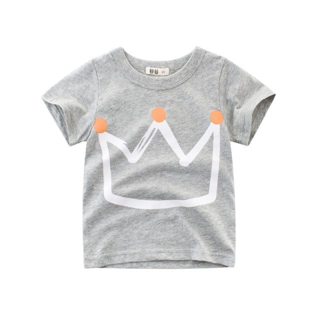Cartoon Short Sleeve Kids T-Shirt - Image 17