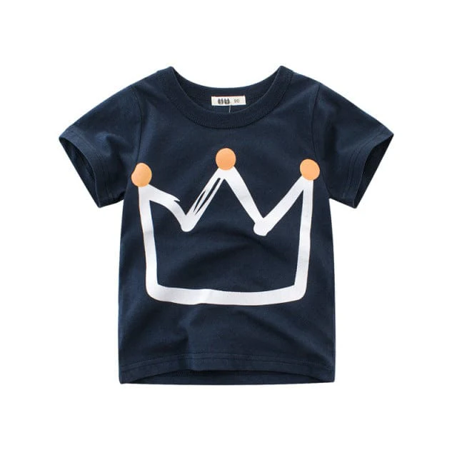 Cartoon Short Sleeve Kids T-Shirt - Image 5