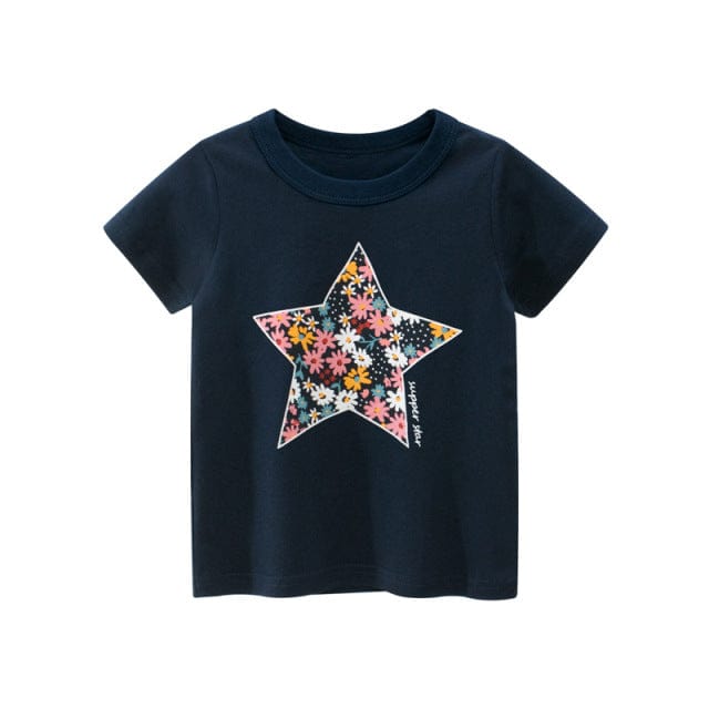 Cartoon Short Sleeve Kids T-Shirt - Image 7