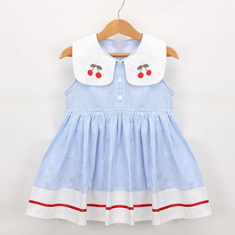 Cherry Collar Dress - Image 3