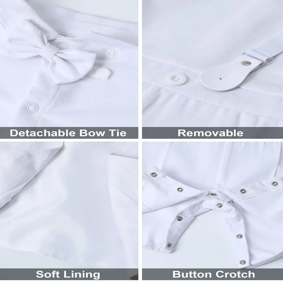 Classic White Baby Boy Christening Set - Image 5