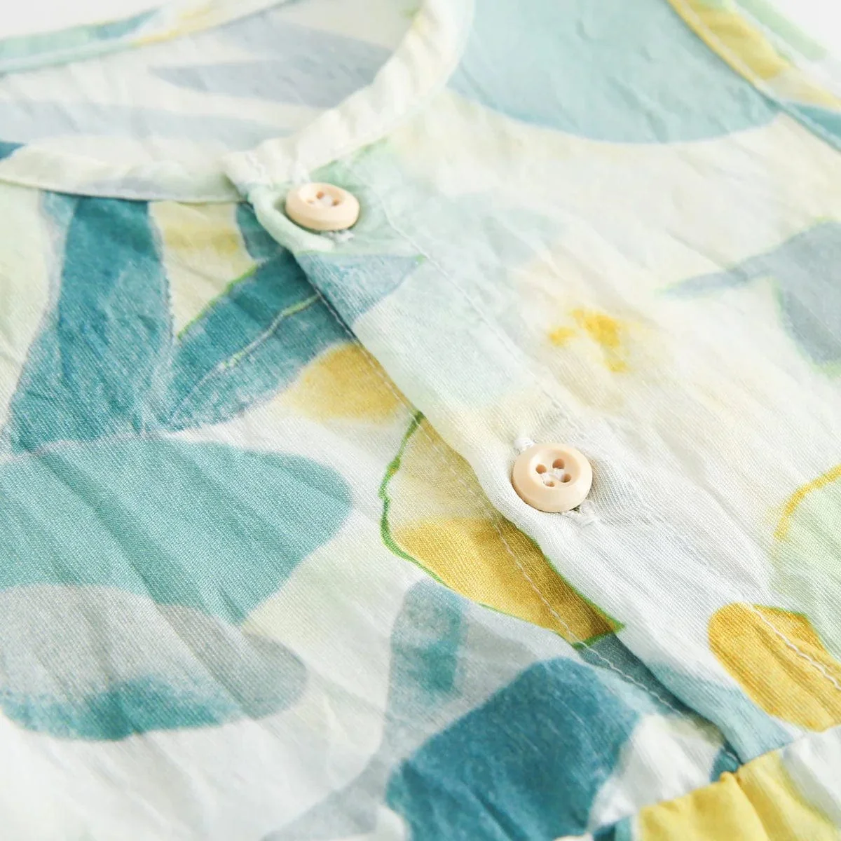 Colorful Floral Baby Rompers - Image 5