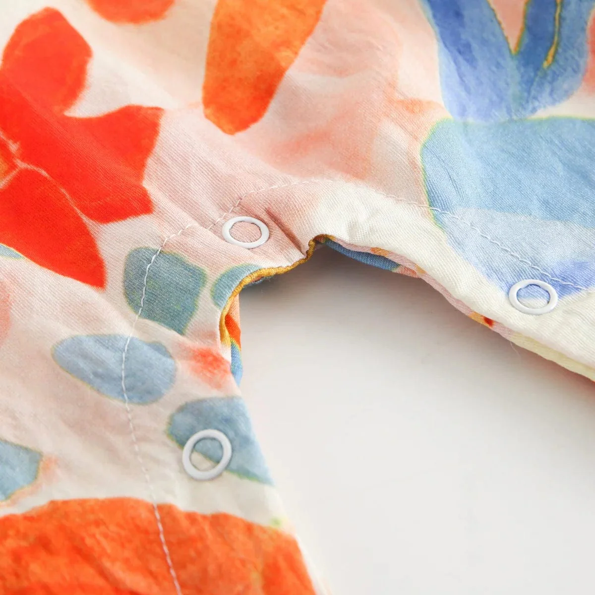 Colorful Floral Baby Rompers - Image 6