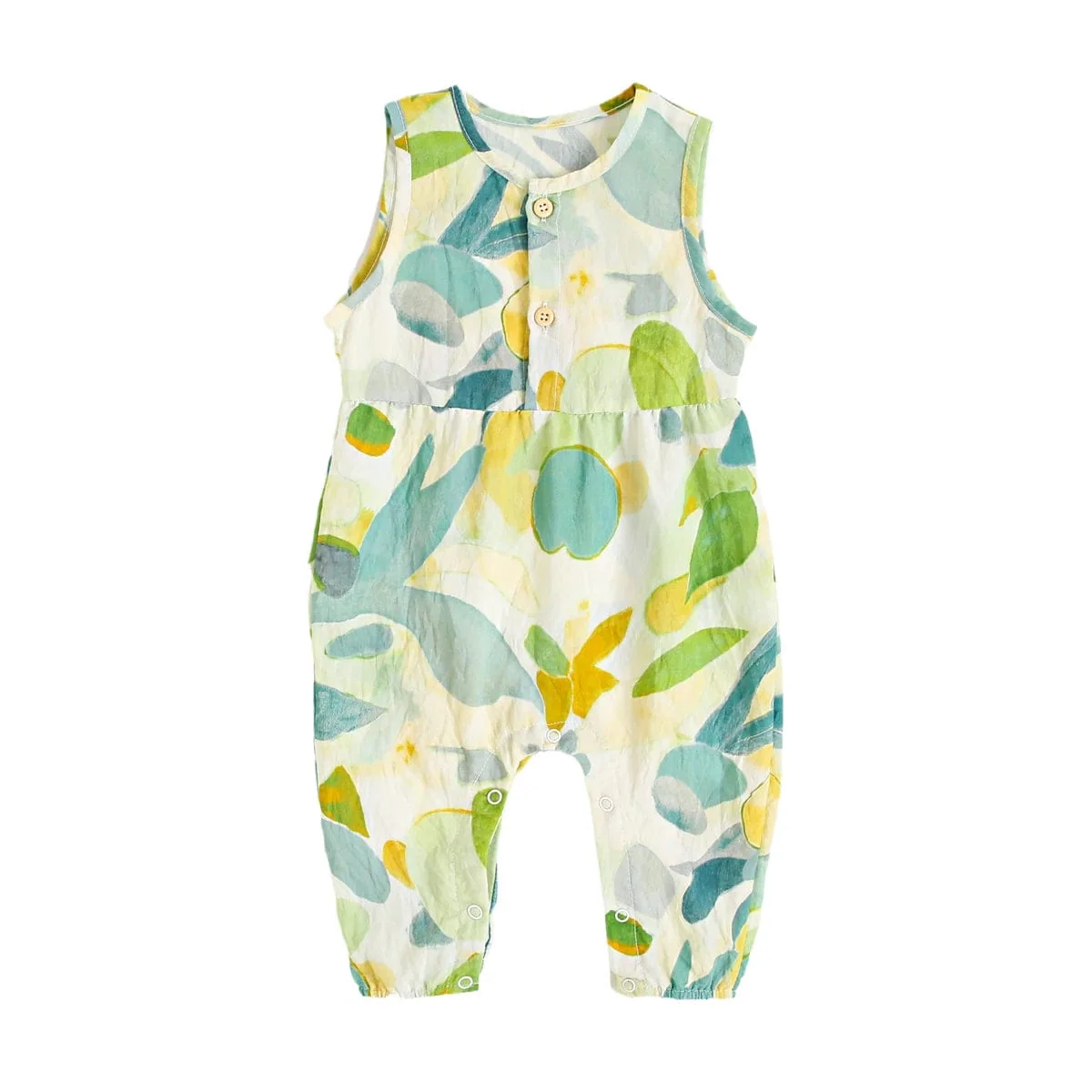 Colorful Floral Baby Rompers - Image 7