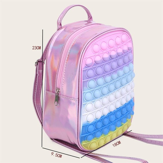Colorful Pop It Backpack for Kids - Image 7
