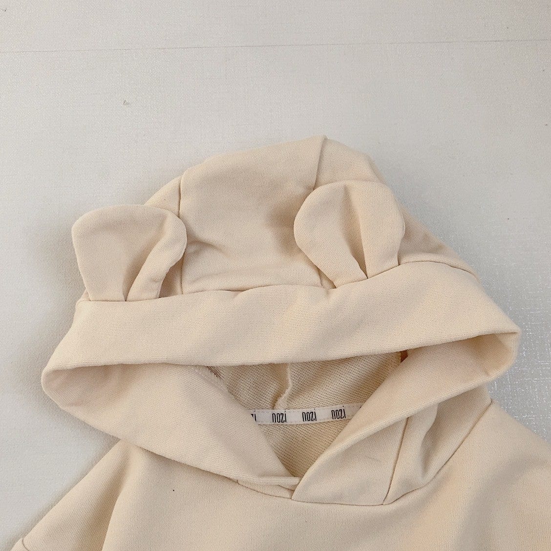 Cozy Baby Bear Ear Sweatshirt - Image 7