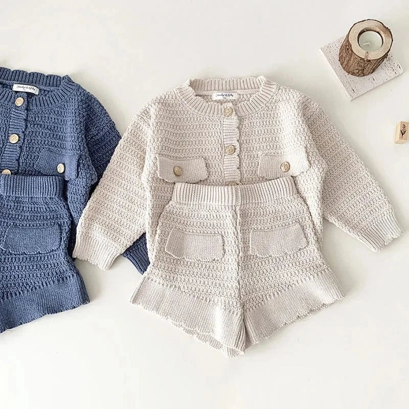 Cozy Cardigan and Shorts Set - Image 5