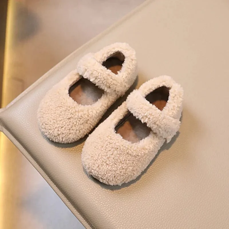 Cozy Fleece Mary Jane Shoes - Image 8